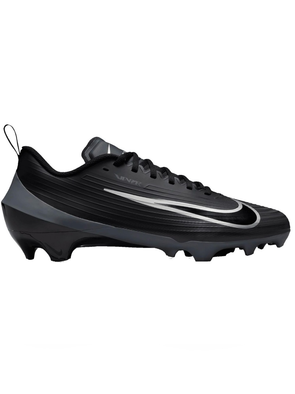 Nike Vapor Edge Speed 3 Black & Dark Grey Football Cleats